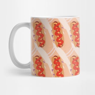 Popart Hot Dog Mug